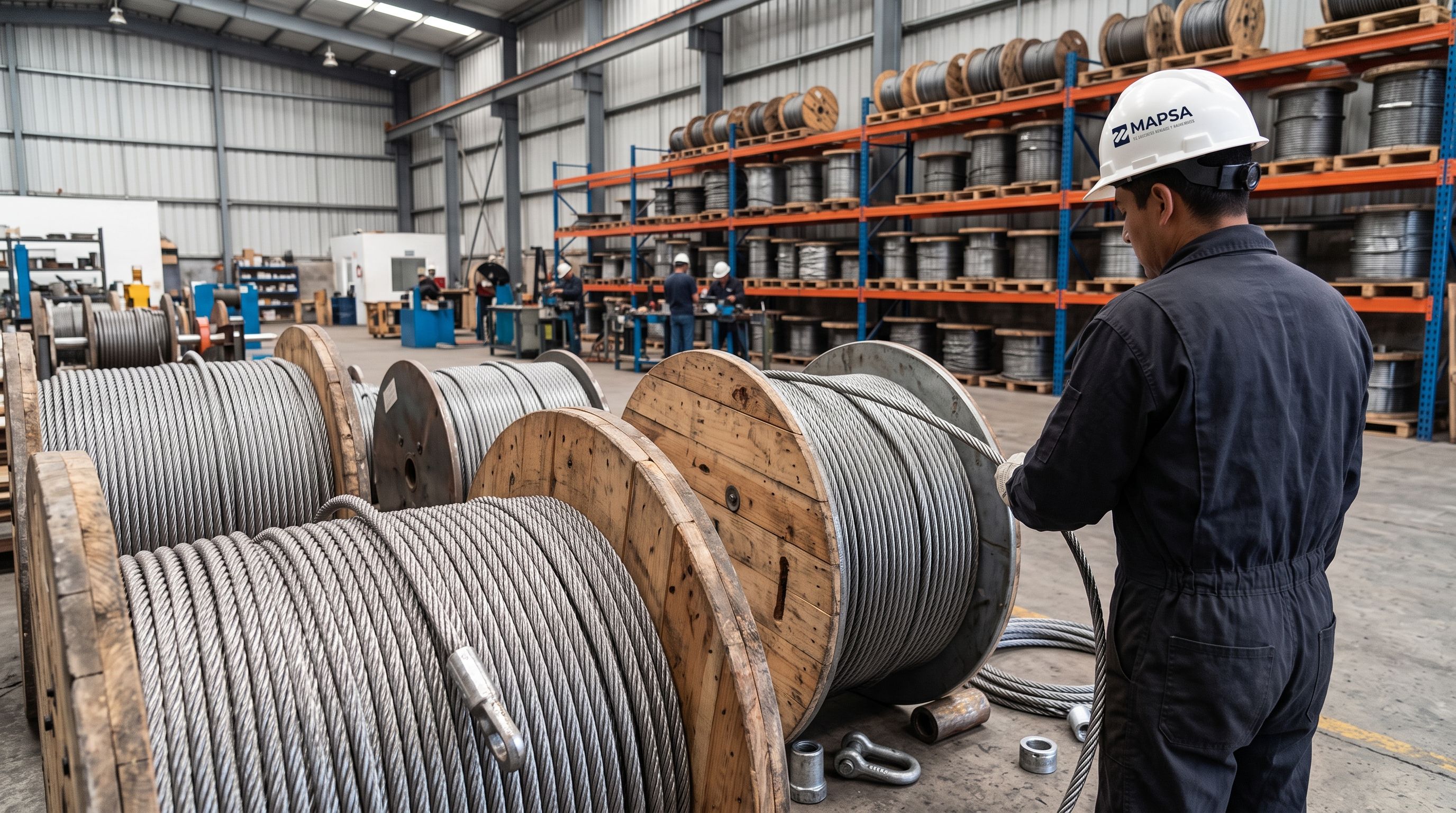 Cables de acero industriales