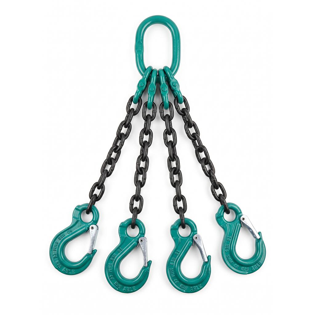 ESTROBO DE CADENA 1/2" G80 X 4 RAMALES C/GANCHOS