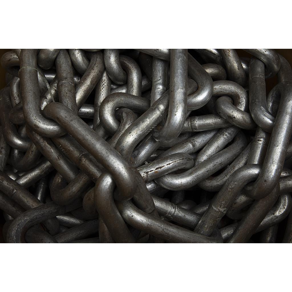 CADENA ACERO 5/32" GALVANIZADO ELECTROLITICO 